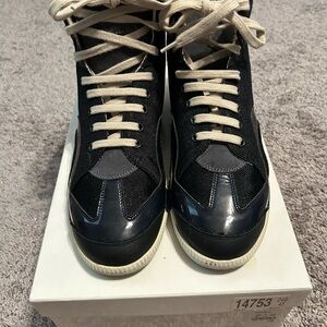 Maison Martin Margiela Black and Cream Sneakers
